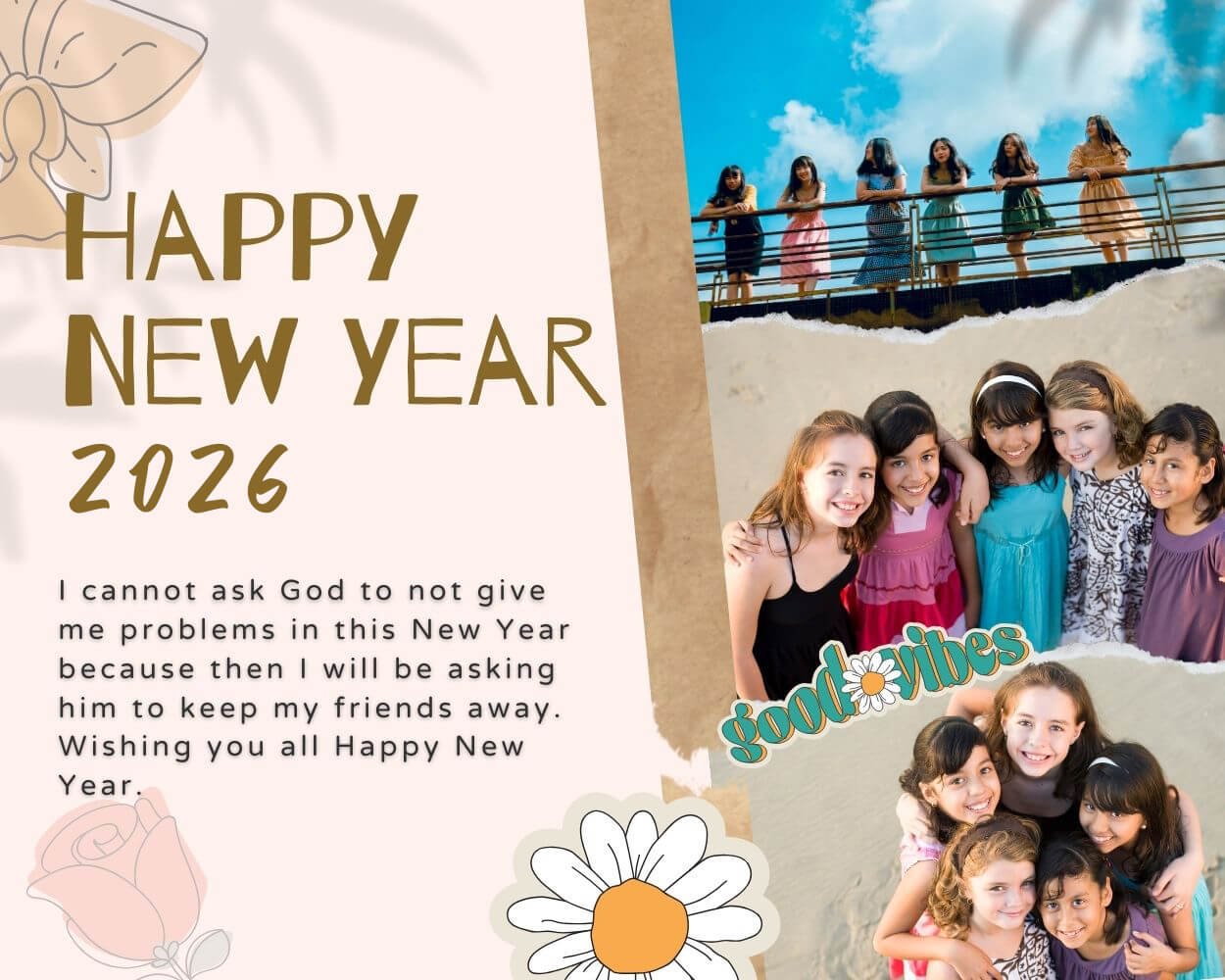 2026 Happy New Year Wishes For Best Friend