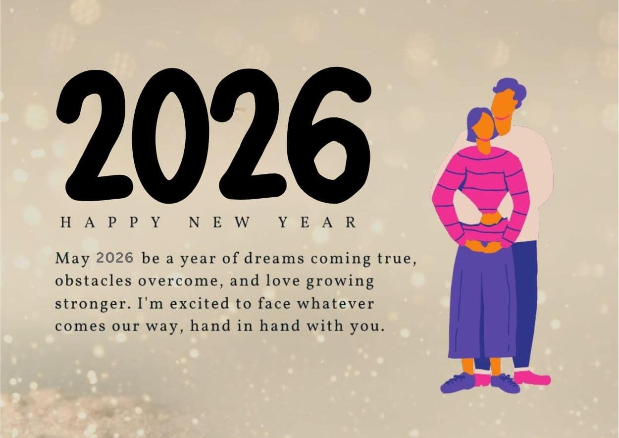 2026 Happy New Year Wishes For My Boyfriend