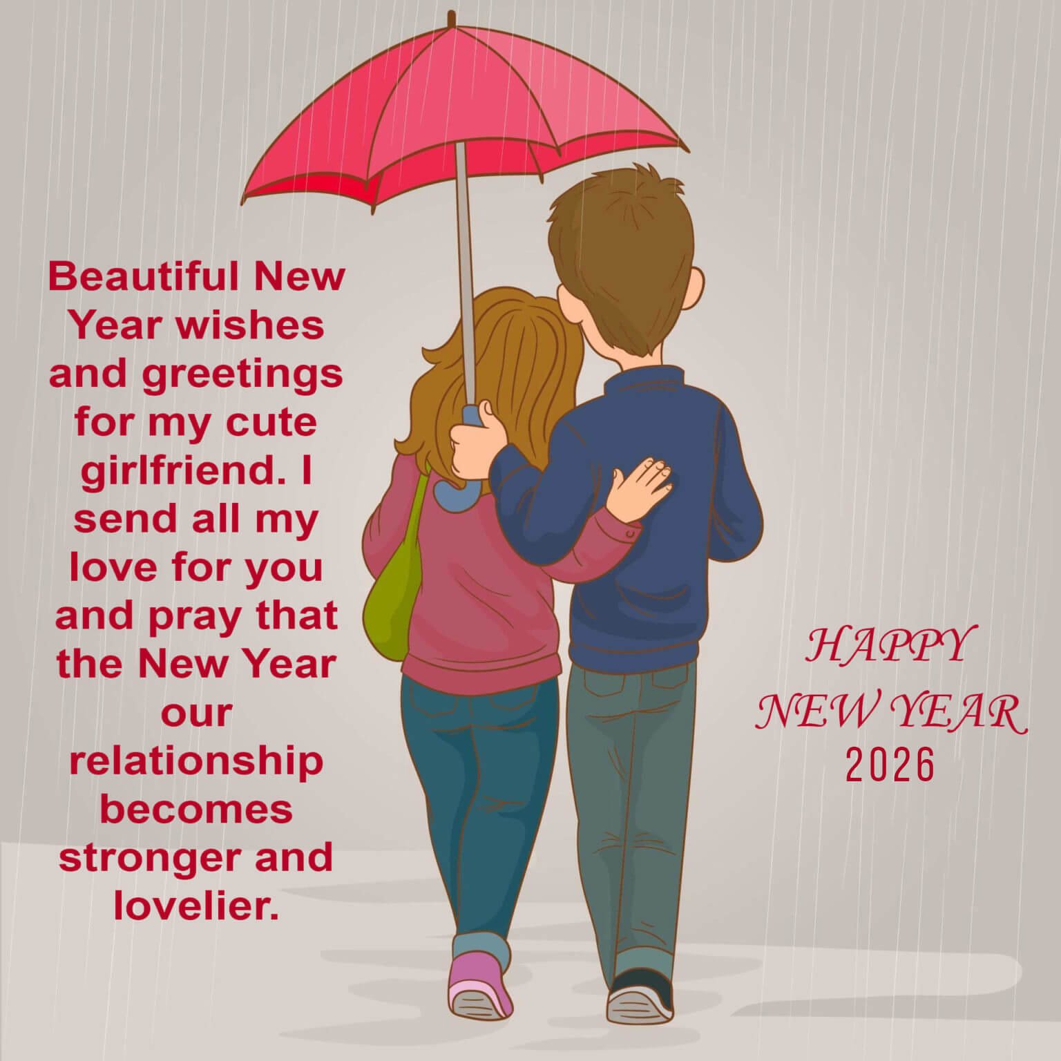 You are currently viewing 50 Romantic Happy New Year 2026 Wishes for Girlfriend