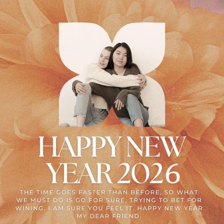 150+ Happy New Year 2026 Wishes for Bestie (Best Friends) - iPhone2Lovely