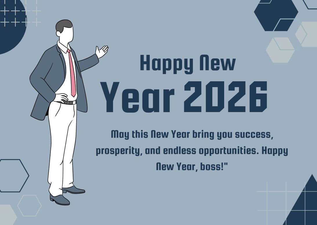 Happy New Year 2026 Wishes For Team Leader Boss