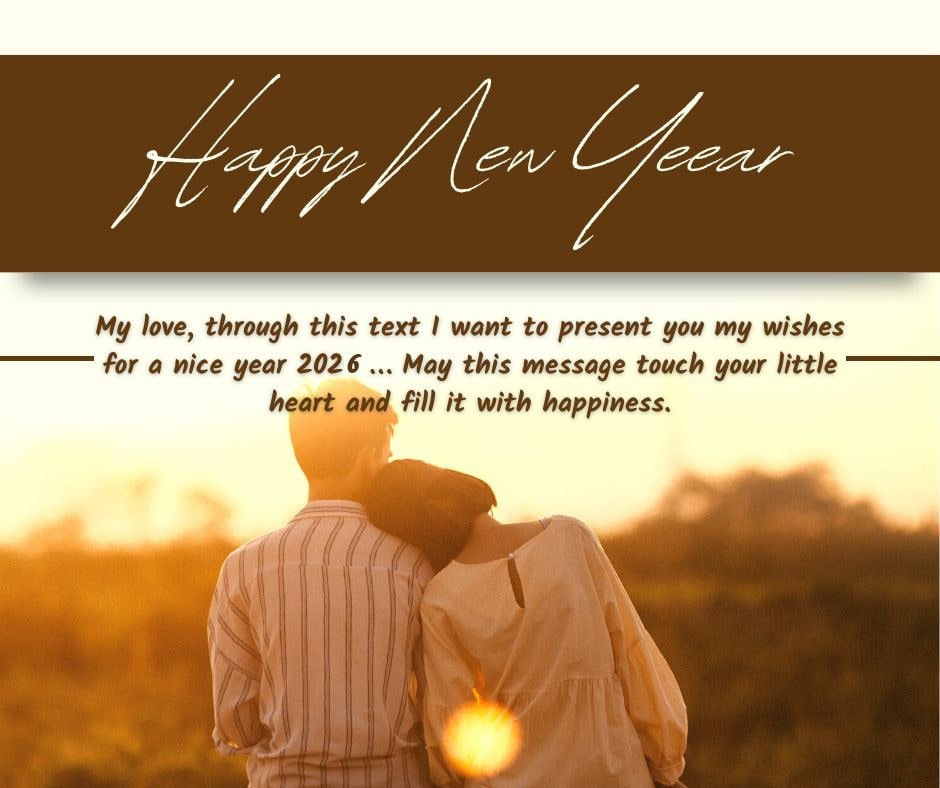 Happy New Year Wishes For Your Lover Partner Engaged COuples 2026 Min
