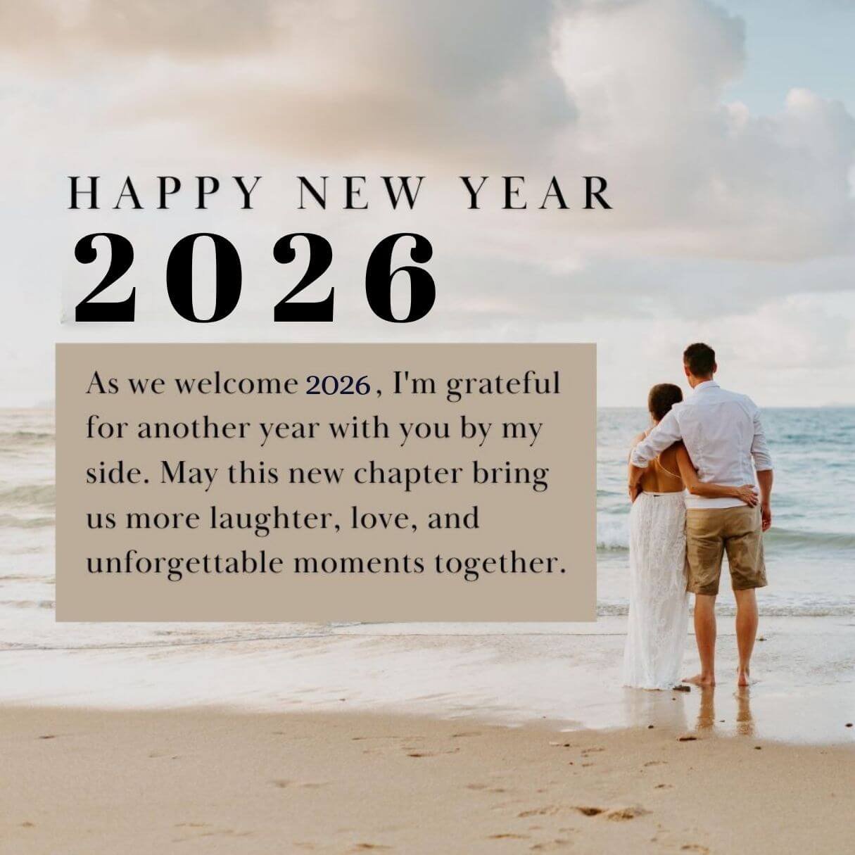Happy New Year 2026 Wishes For Boyfriend Message