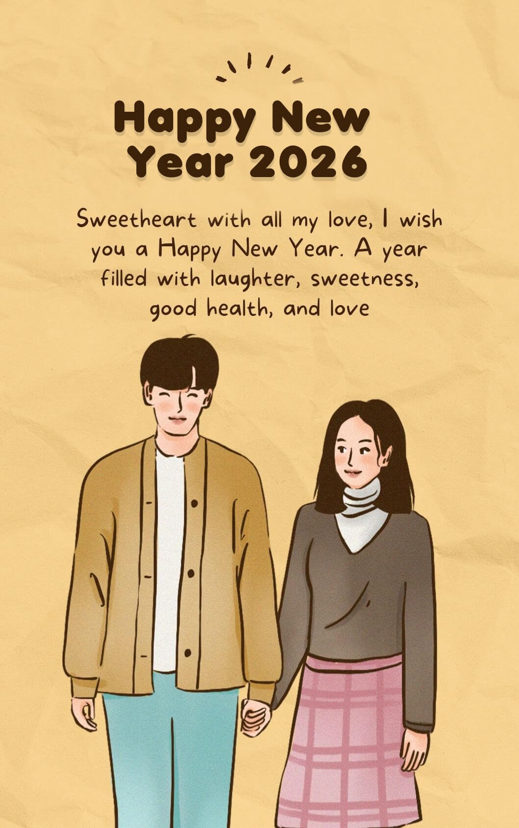 Happy New Year Wishes 2026 For Boyfriend Status