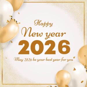 Read more about the article 100+ Professional Happy New Year Wishes (2026)