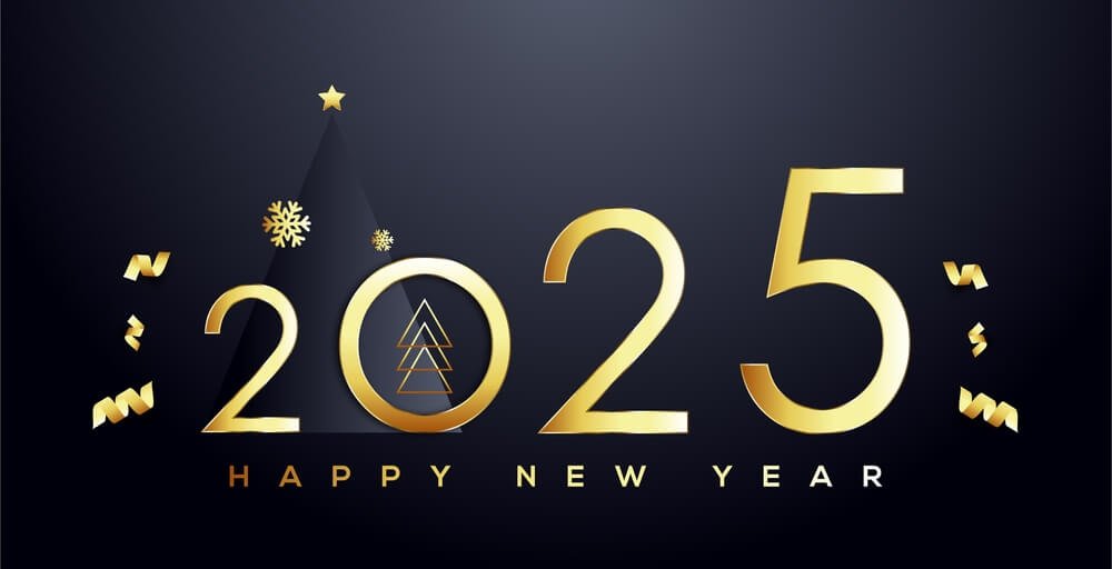 2025 Happy New Year Background Images Download Free