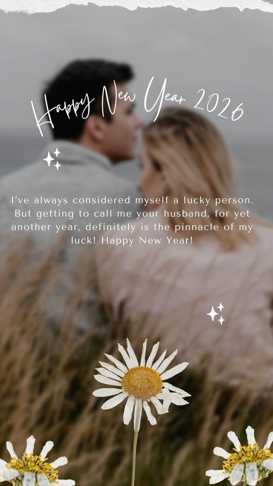 Cute Happy New Year 2026 Love Quotes For Wifes