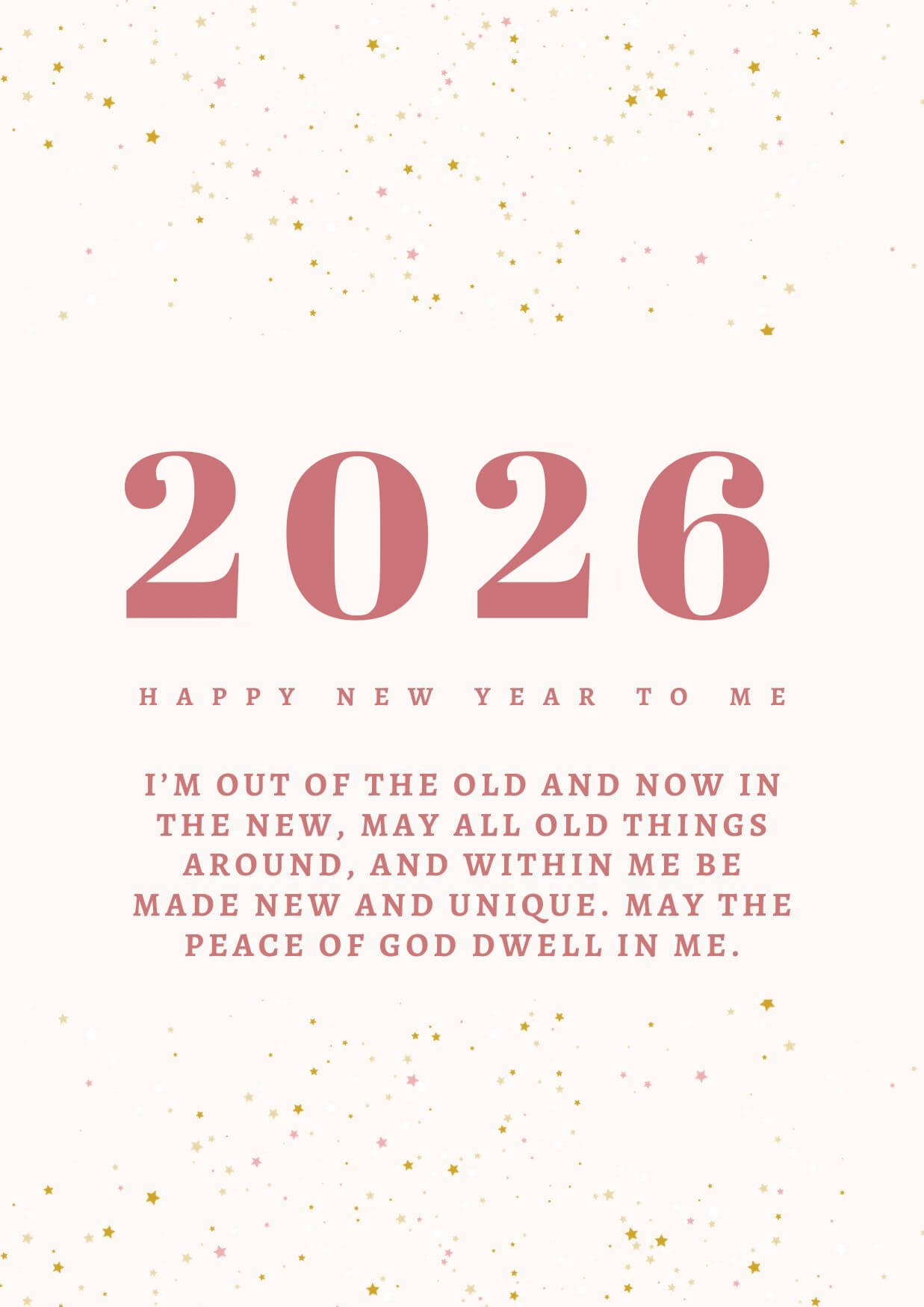 Happy New Year 2026 Flyer