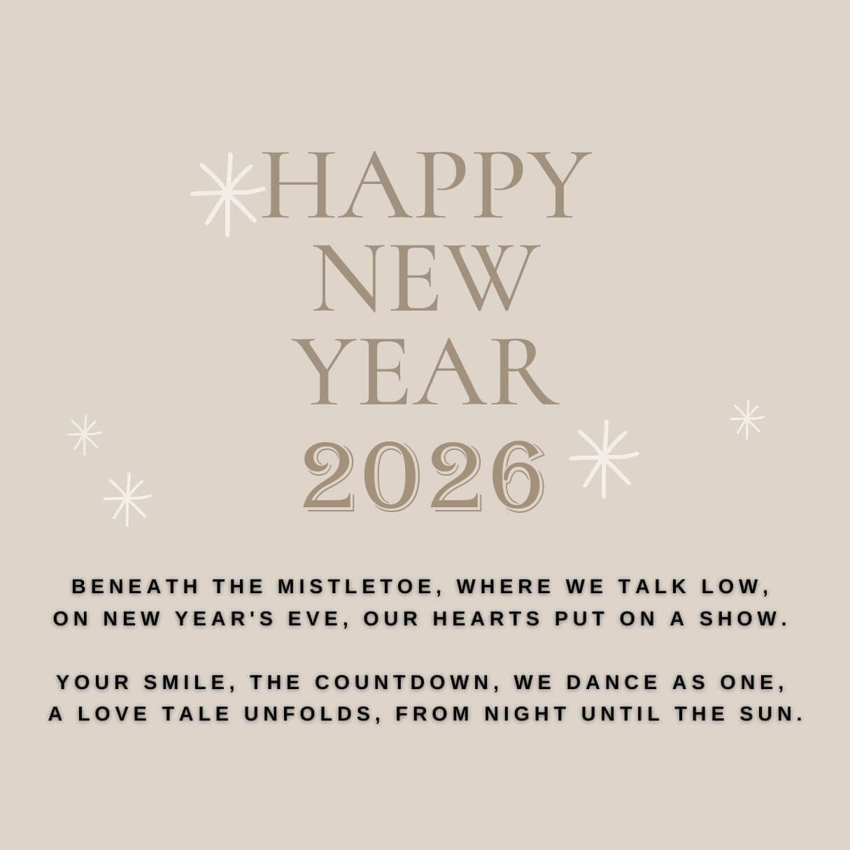 Happy New Year Poems For Boyfriend 2026