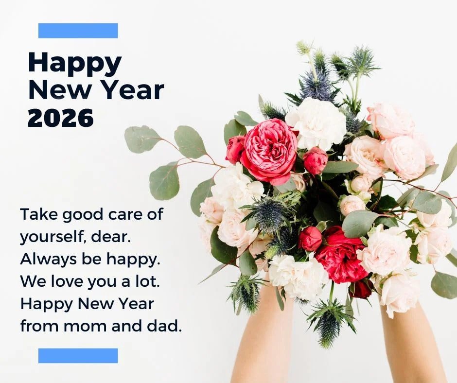 Happy New Year 2026 Greeting Card From Mom And Dad Min