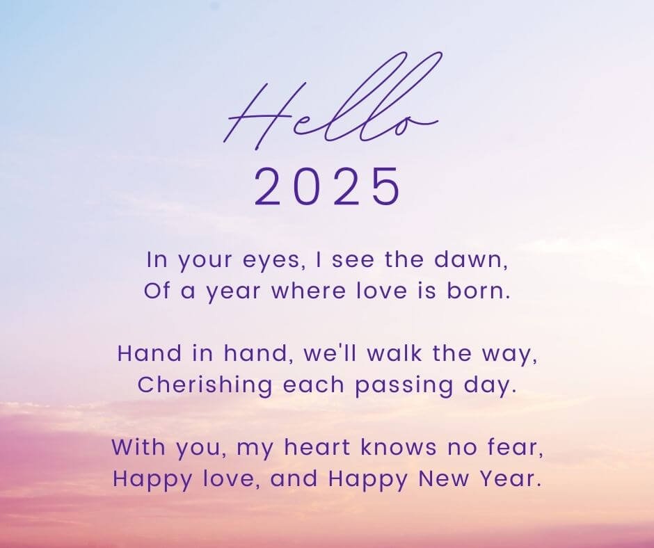 New Year Love Poems For Her Girlfriend And Wife