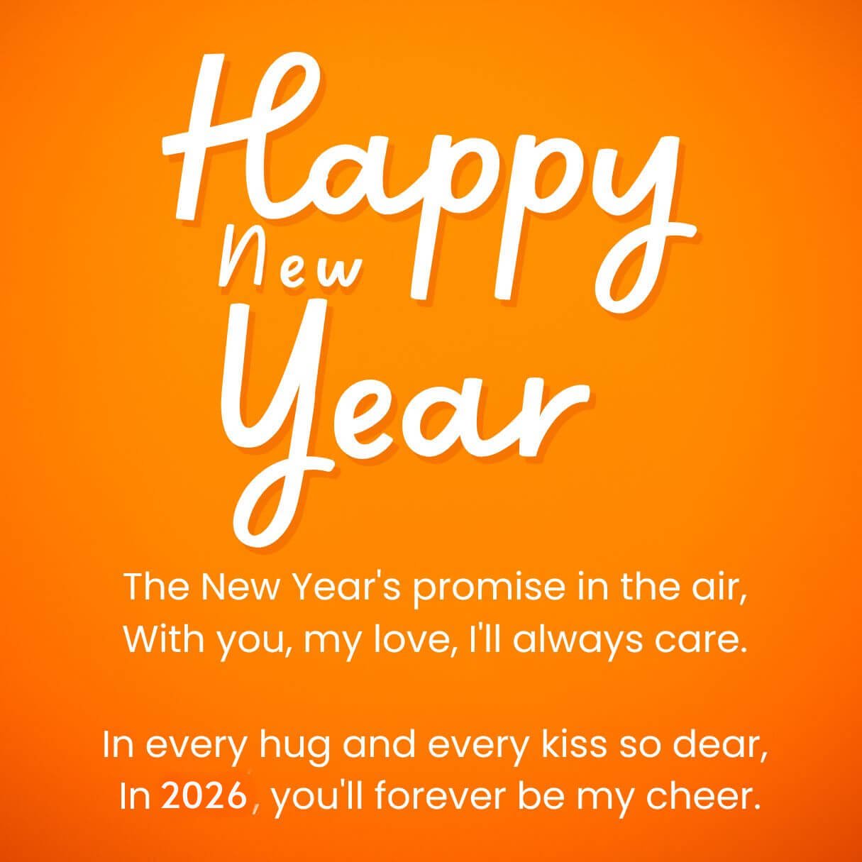 New Year Poems For Him 2026