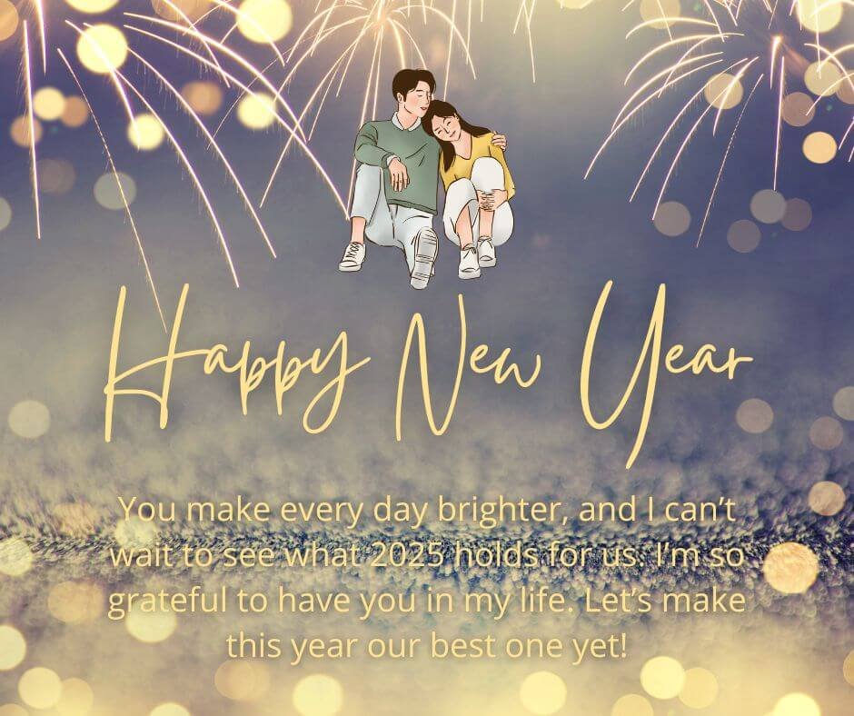 New Year Wishes For Fiancé 2025