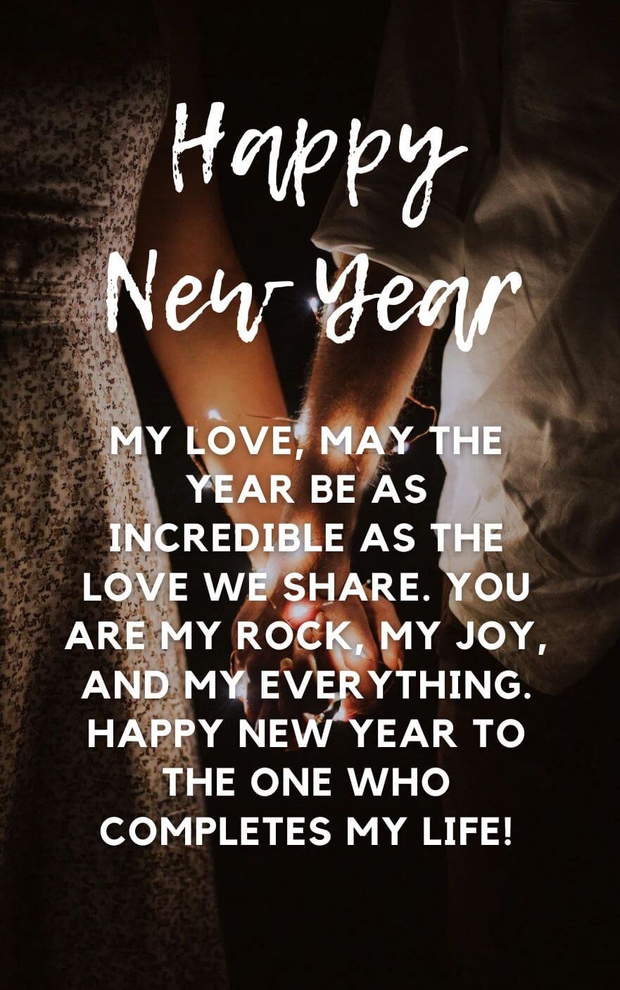 New Year Wishes For My Dear Fiancé 2025