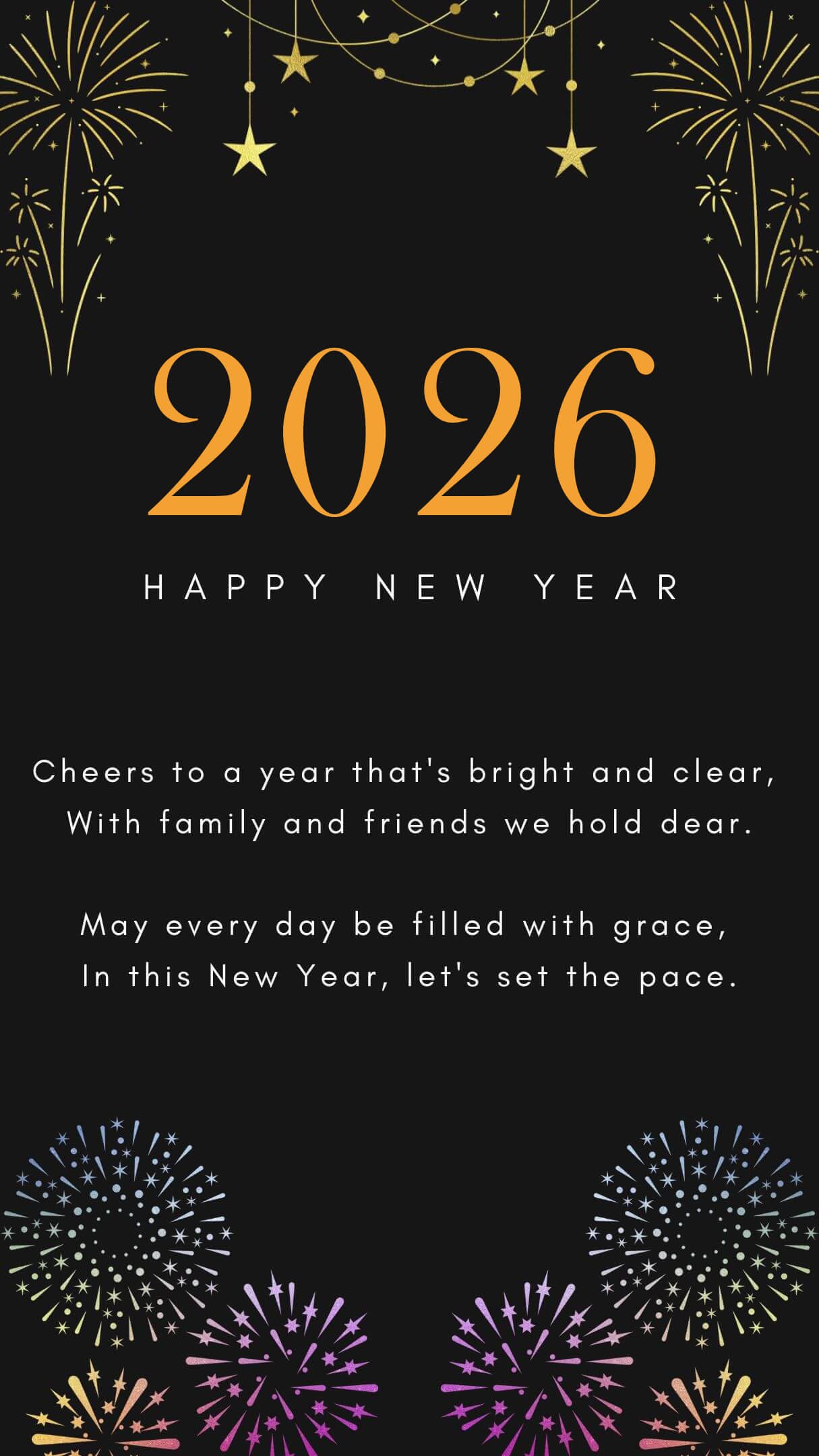 Short Happy New Year Poems Wishes For Family And Friend 2026