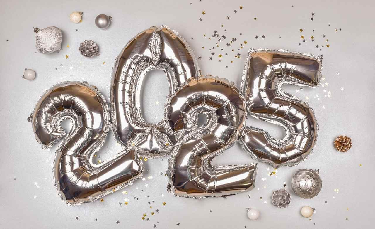 Happy New Year 2025 Wallpaper Bg Image Hd