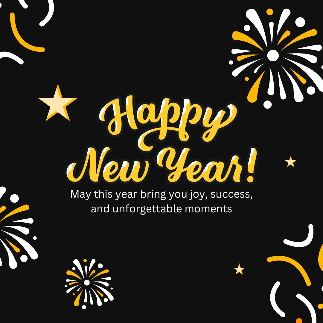 Happy New Year 2026 Greeting Card Hd