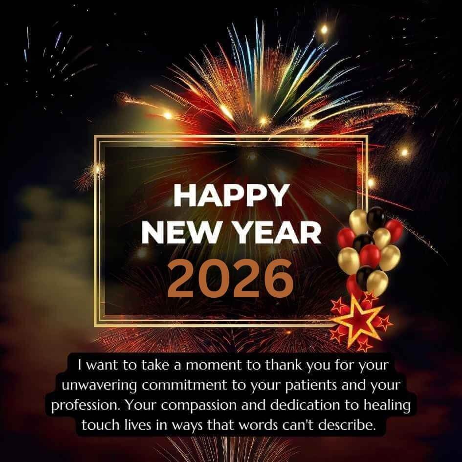 Happy New Year 2026 Wishes For Doctors With Images