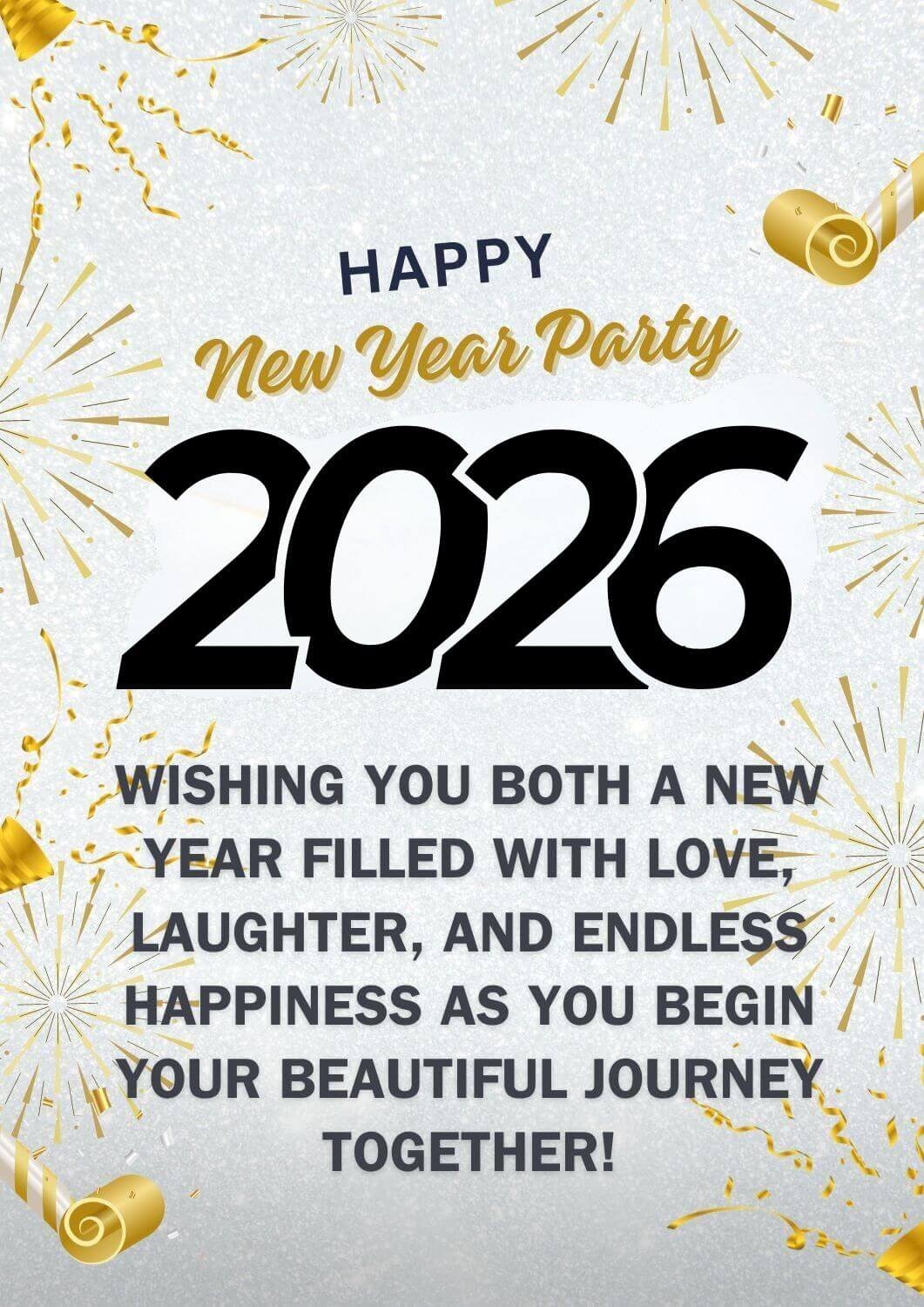 2026 Happy New Year Wishes For Newly Married Couple