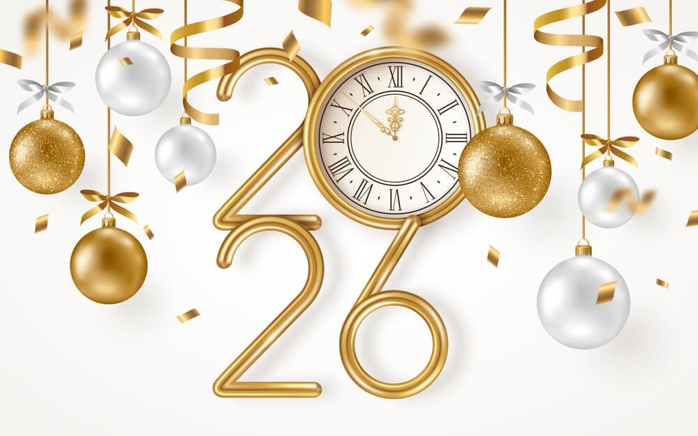 Happy New Year 2026 3D 4D Wallpaper