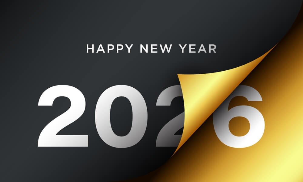 Happy New Year 2026 Banner Image HD