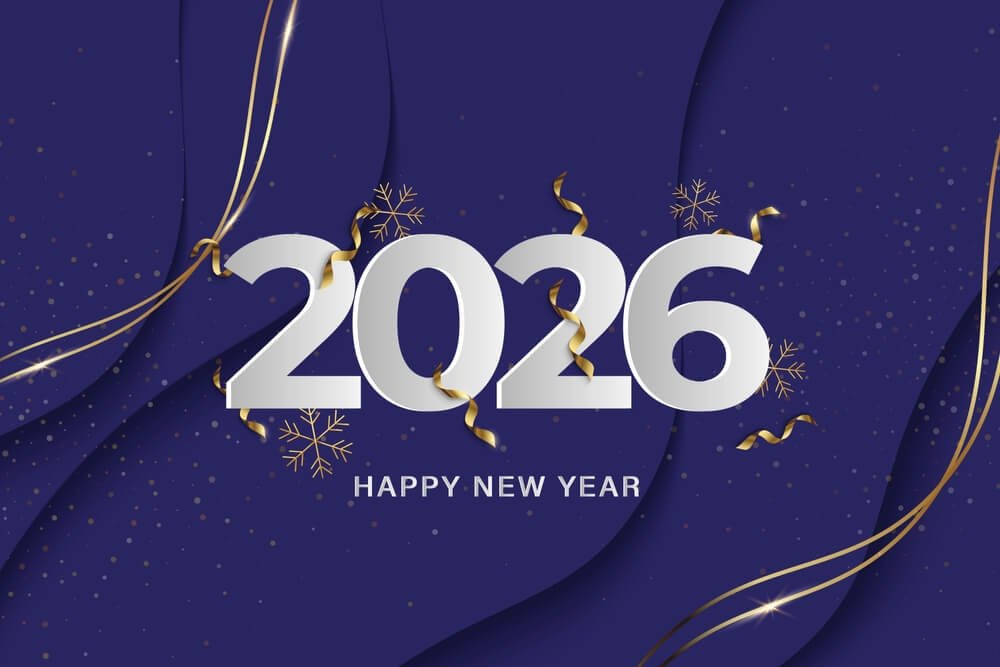 Happy New Year 2026 Celebrating Wallpaper
