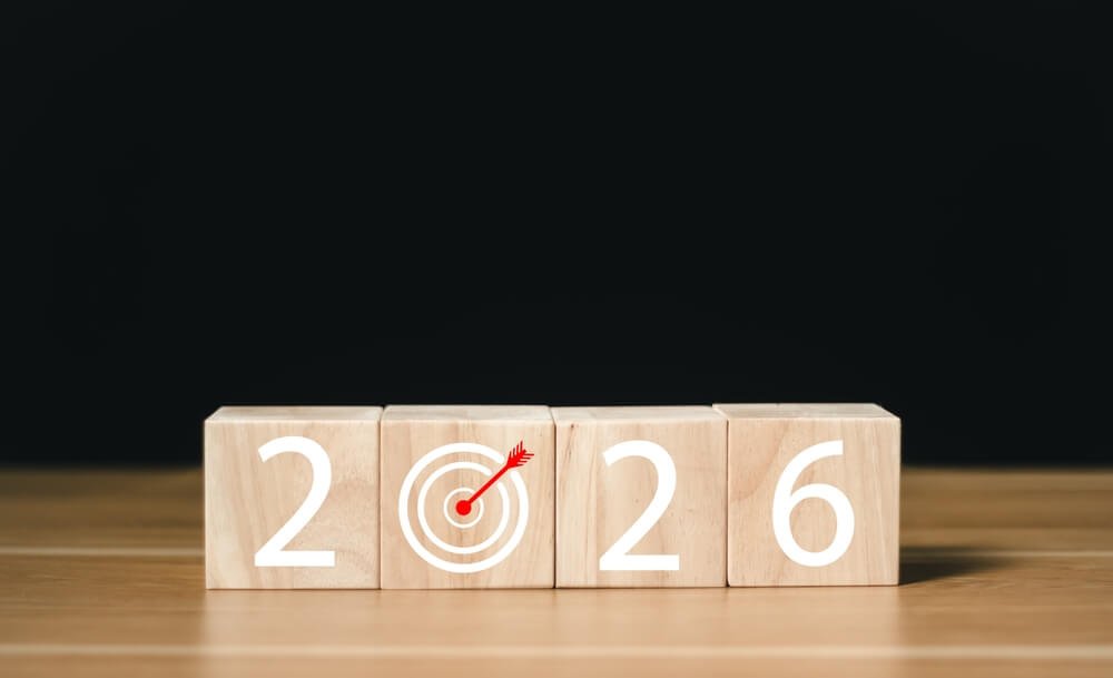 Happy New Year 2026 HD Free Download Black Golden