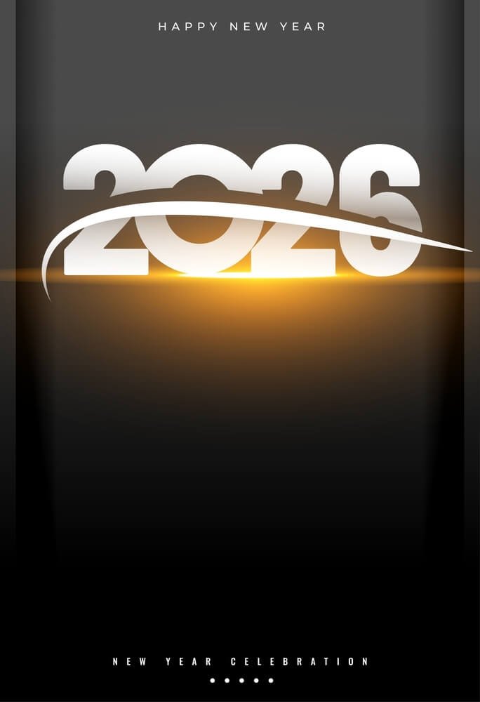 Happy New Year 2026 IPhone Wallpapers Hd