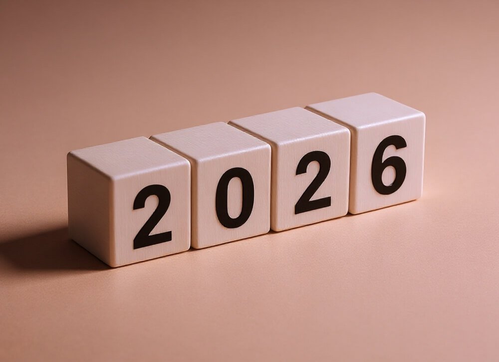 Happy New Year 2026 Images Photos Wooden Blocks