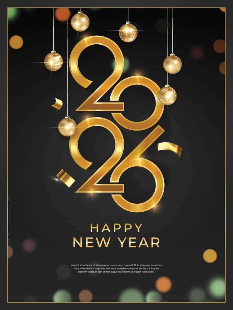 Happy New Year IPhone 2026 Wallpapers