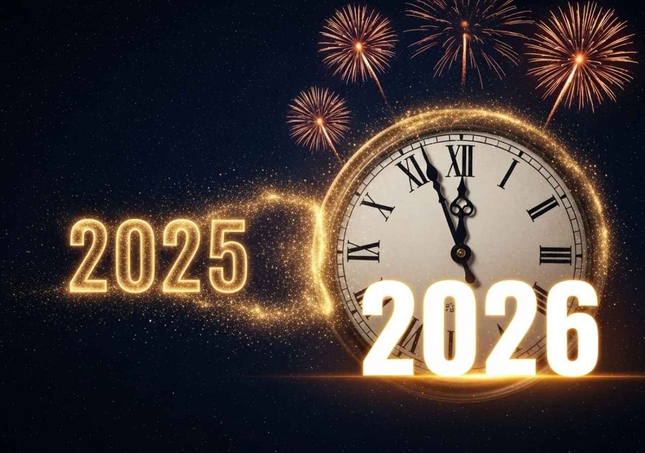 Hello And Welcome 2026 And Good Bye 2025