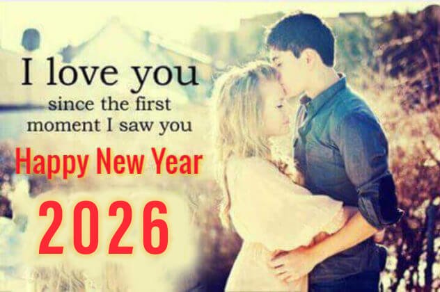 I Love You New Year 2026 Couples Wishes 632x420