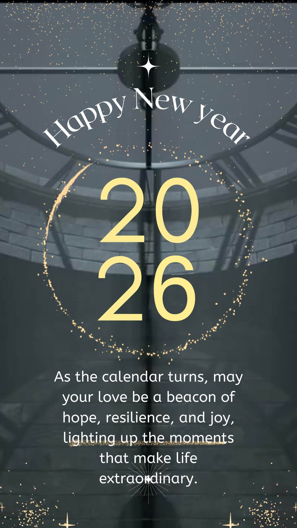 New Year Wishes 2026 For Newly Married Couple Status