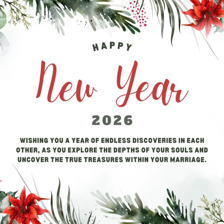 50 Happy New Year 2026 Wishes for Newly Married Couples - iPhone2Lovely