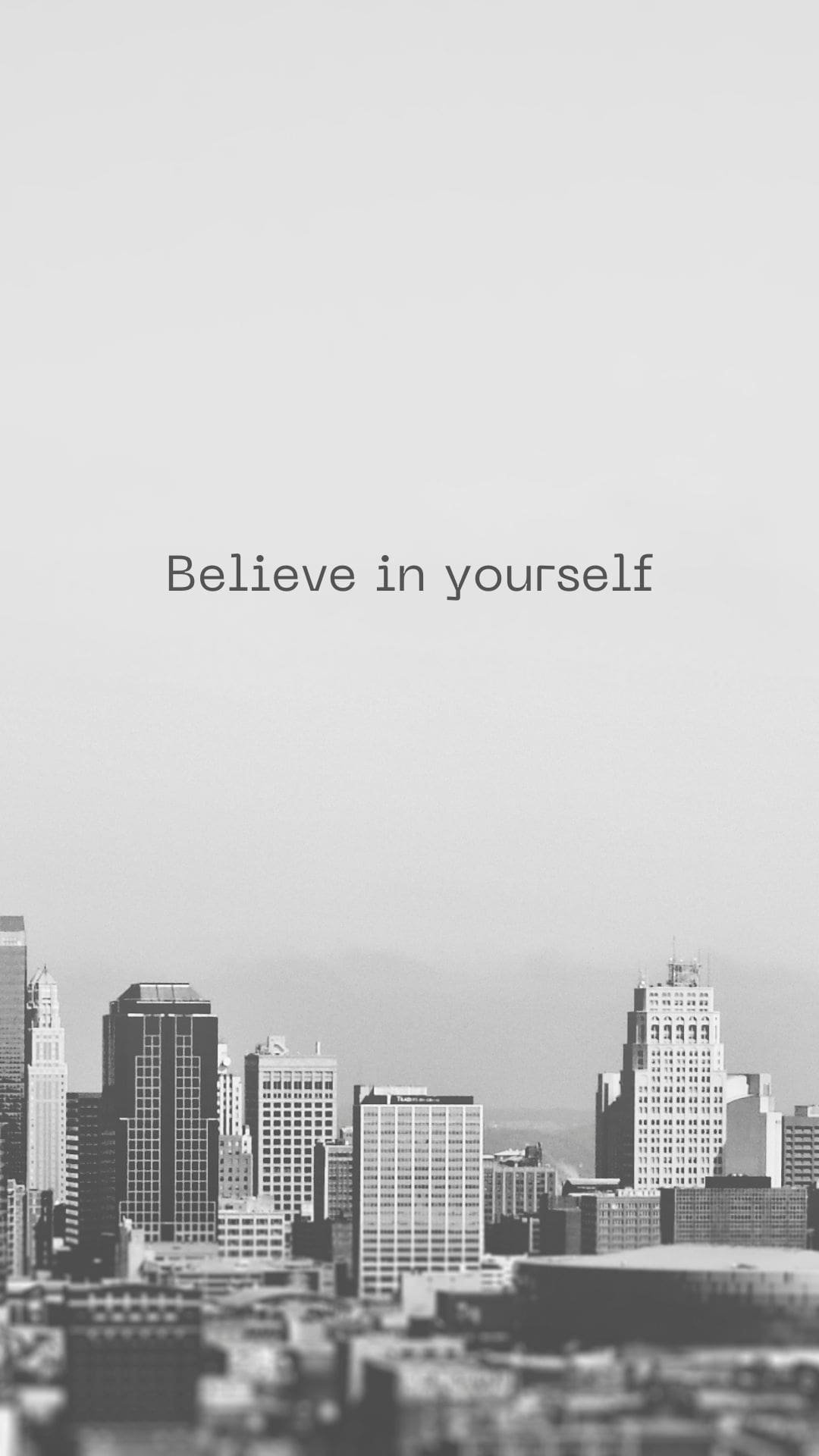 Grey Modern Motivational Quote iPhone Wallpaper-min