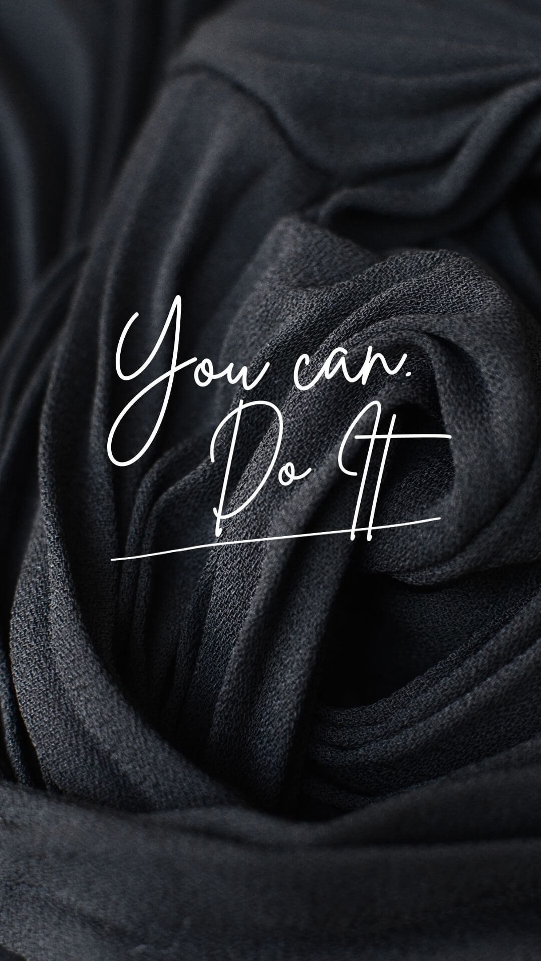 You can do it Black iphone wallpapers 2024